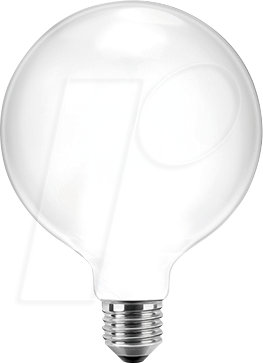 BLULAXA 48156 - LED Filament Lampe G95 E27 7W 810 lm WW opal