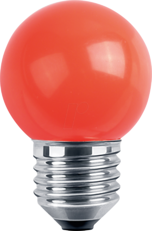 BLULAXA 48249 - LED Deko Lampe G45 E27 1W rot IP44