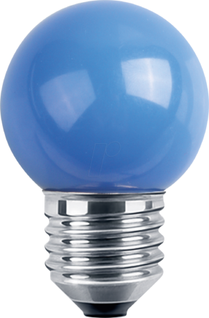 BLULAXA 48250 - LED Deko Lampe G45 E27 1W blau IP44