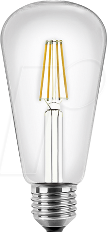 BLULAXA 48349 - LED Filament Lampe ST64 E27 4