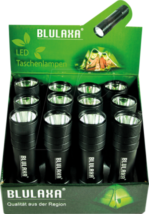 BLULAXA 48602 - LED Taschenlampe 1 Watt