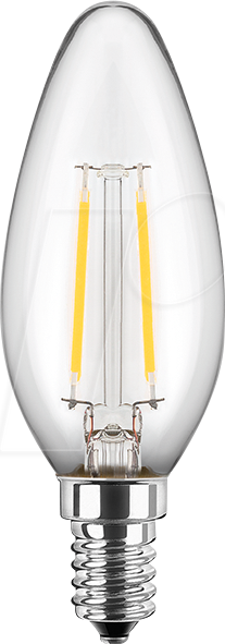 BLULAXA 49056 - LED Filament Lampe C35 E14 2