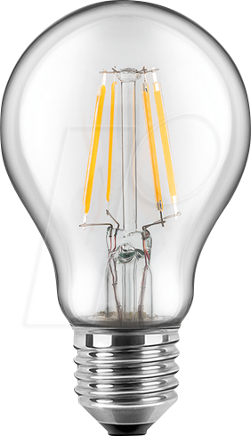 BLULAXA 49058 - LED Filament Lampe A60 E27 4