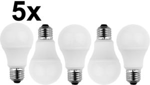 BLULAXA 49231 - 5x LED SMD Lampe A60 E27 5