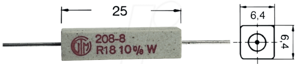 5W AXIAL 560 - Drahtwiderstand