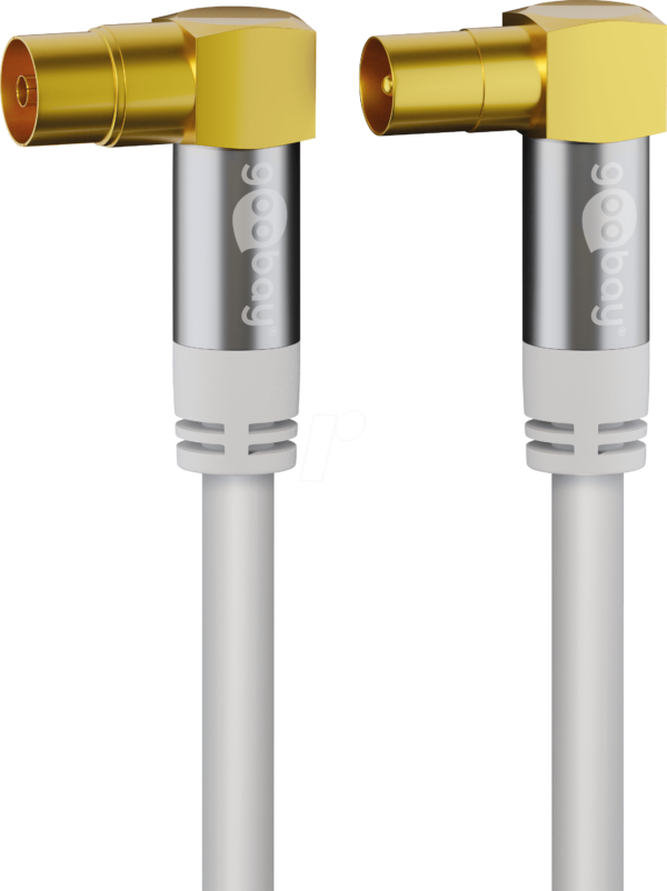 GOOBAY 70417 - Antennenanschlusskabel (IEC) (135 dB typ) 4x geschirmt