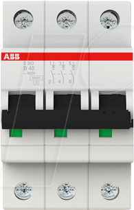 ABB S203-B40 - Leitungsschutzschalter