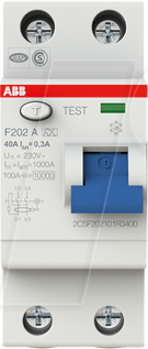 ABB F202A-4030 - Fehlerstromschutz-Schalter
