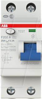 ABB F202A-2530 - Fehlerstromschutz-Schalter