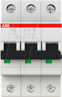 ABB S203-C40 - Leitungsschutzschalter