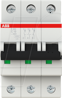 ABB S203-C10 - Leitungsschutzschalter