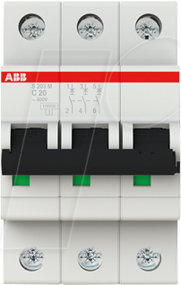 ABB S203M-C20 - Leitungsschutzschalter