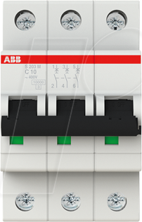 ABB S203M-C10 - Leitungsschutzschalter