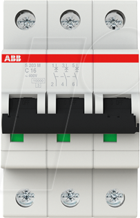 ABB S203M-C16 - Leitungsschutzschalter