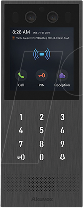 AKUVOX X912S - Video-Türsprechanlage mit Zugangskontrolle