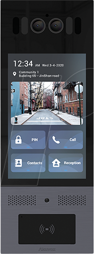AKUVOX X915S - Video-Türsprechanlage mit Zugangskontrolle