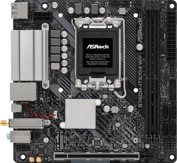 ASR 90MXBKY0 - ASRock B760M-ITX/D4 (1700)