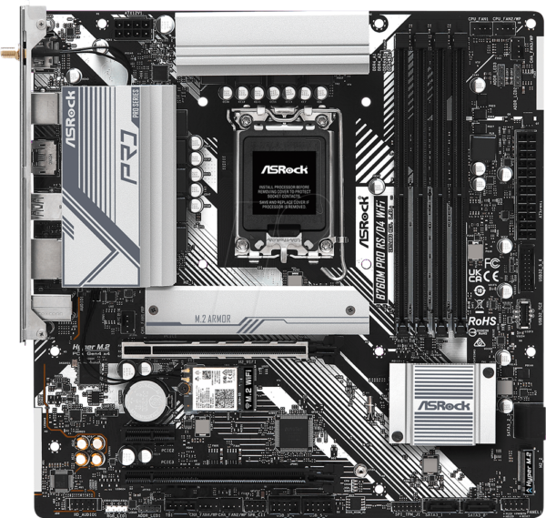 ASR 90MXBKZ0 - ASRock B760M Pro RS/D4 WiFi (1700)