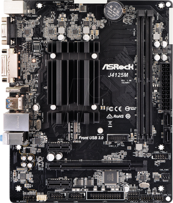 ASR 90MXBCA0 - ASRock J4125M mATX