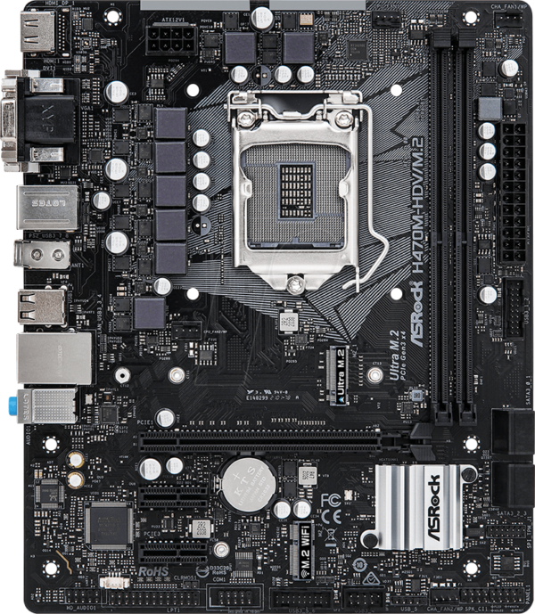 ASR 90MXBG80 - ASRock H470M-HDV/M.2 (1200)
