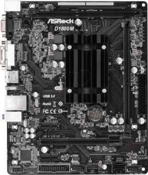 ASR 90MXGUK0 - ASRock D1800M mATX