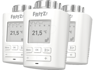 AVM DECT 301B3 - FRITZ!DECT 301 - smarter Heizkörperregler 3er Set