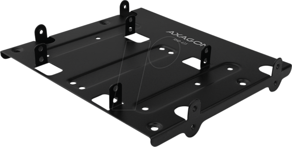 AXG RHD-435 - Einbaurahmen 5.25 zu 4x 2.5 / 2x 2.5 + 1x 3.5