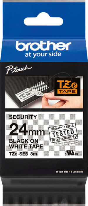 P-TOUCH TZESE5 - Siegelband (Sicherheit)