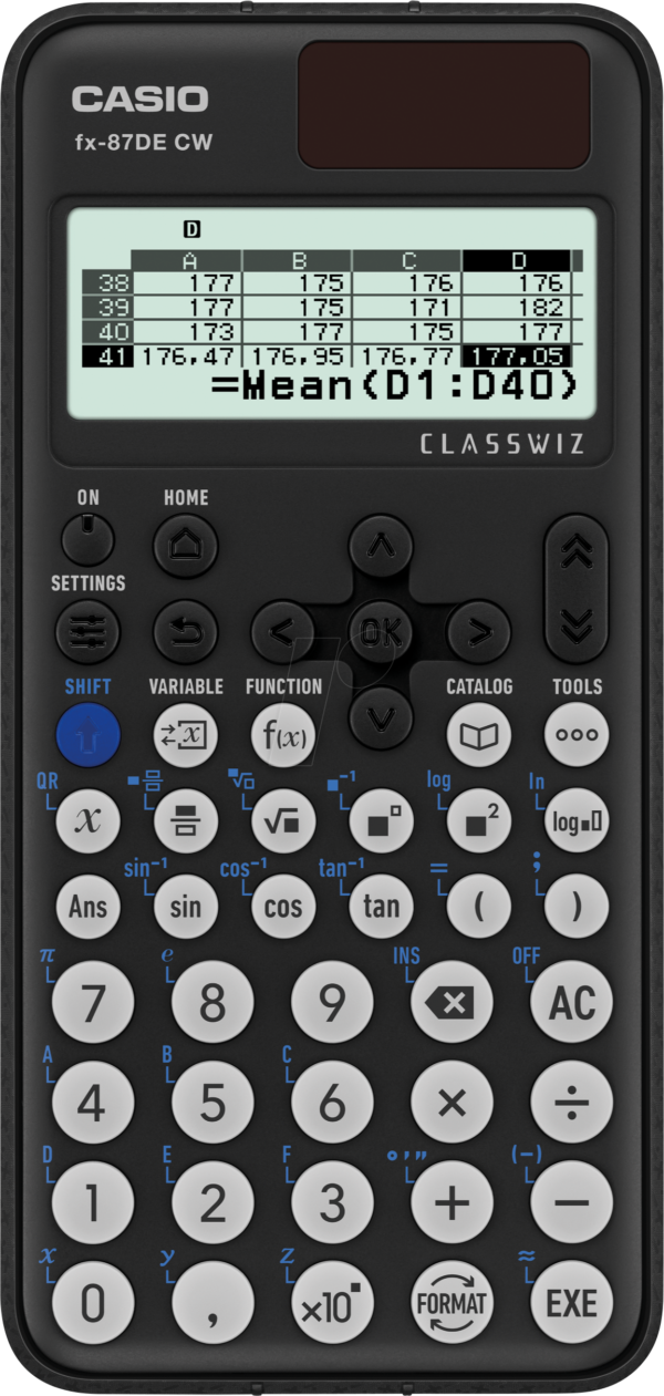 CASIO FX87DECW - Technisch-wissenschaftlicher Rechner