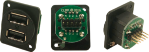 CLIFF CP30100X - Doppel-USB-Buchse