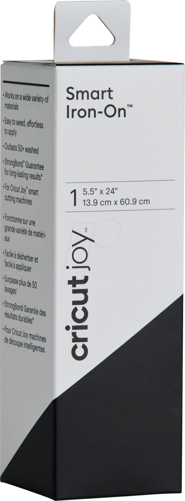 CRICUT 2008051 - Aufbügelfolie 13.9 cm x 60.9 cm schwarz