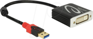 DELOCK 62737 - Adapter USB-A Stecker > DVI Buchse