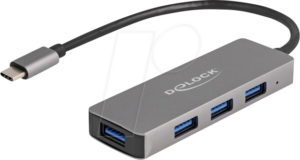 DELOCK 63173 - USB 3.0 Hub 4 Port