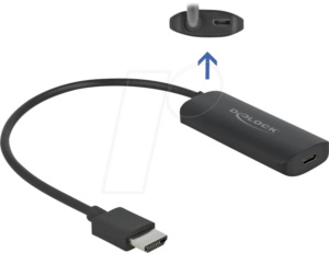 DELOCK 64212 - Adapter HDMI-A Stecker > USB-C Buchse