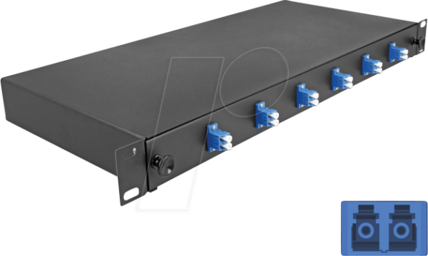 DELOCK 66997 - 19'' LWL Spleißbox