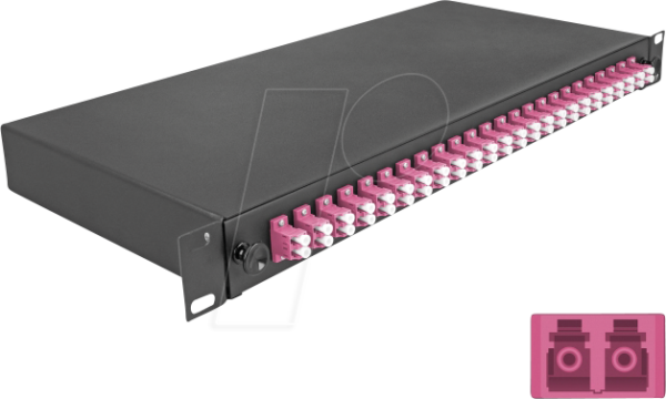 DELOCK 67011 - 19'' LWL Spleißbox