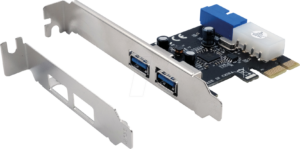 EXSYS EX-11049 - PCIe > 2x extern USB 3.0 A