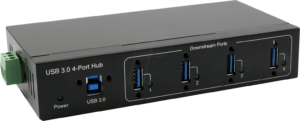 EXSYS 11224HMVS - USB 3.0 4-Port Industrie-Hub