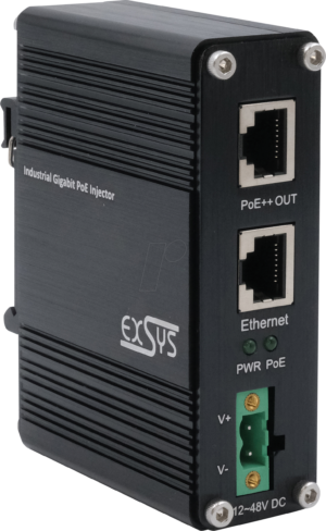 EXSYS EX-60315 - Power over Ethernet (PoE++) Gigabit Injektor