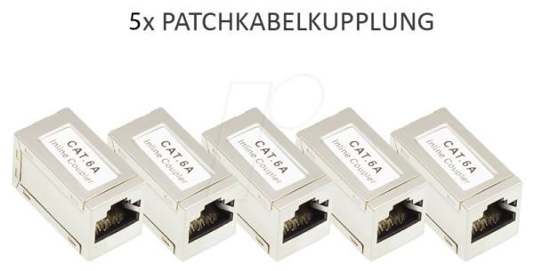 GC MOD8-VM6A-5 - Patchkabelkupplung Cat. 6A