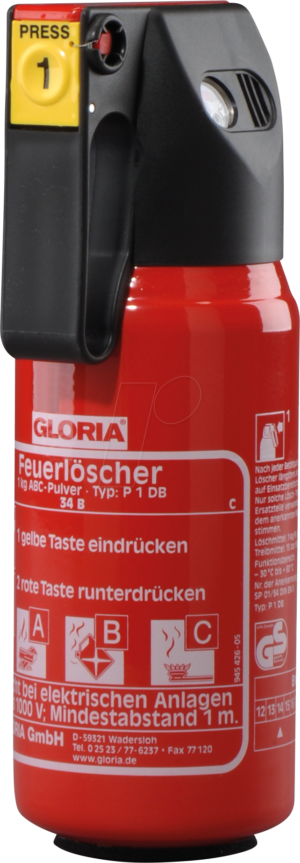 GLORIA P1DB - Feuerlöscher