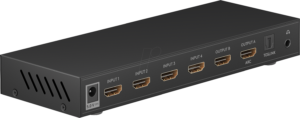 GOOBAY 58478 - 4x2 HDMI™ Matrix Switch