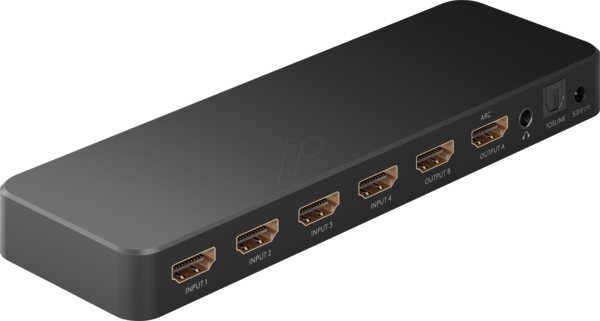 GOOBAY 58479 - 4x2 HDMI™ Matrix Switch