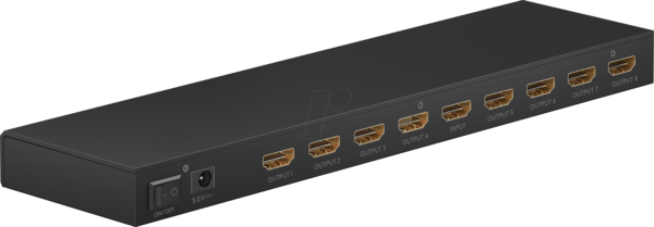 GOOBAY 58484 - 8-Port HDMI Splitter