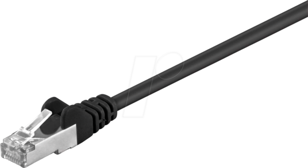 GOOBAY 68664 - Cat.5e F/UTP Patchkabel CCA schwarz 7