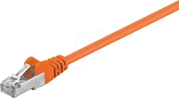 GOOBAY 95538 - Cat.5e F/UTP Patchkabel CCA orange 1
