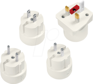LOGILINK PA0186 - Reise-Stecker-Adapter Set