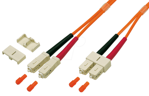 LWL 4XSC50-10 - Duplex-Adapterkabel