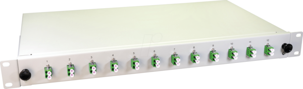 LW 24E09OS2DLCA - 19'' LWL Spleißbox