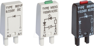 RPL LV M93G - LED-Anzeige + Varistor
